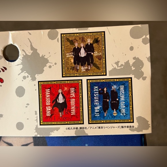 Tokyo Revengers Anime Bandana Officially Licensed Keisuke Baji & Chifuyu Matsuno - Picture 4 of 7